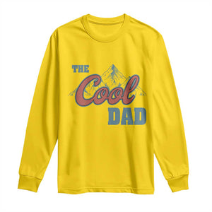 The Cool Dad Long Sleeve Shirt Fathers Day Gifts TS10 Daisy Print Your Wear
