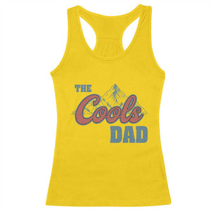 The Cool Dad Racerback Tank Top Fathers Day Gifts TS10 Daisy Print Your Wear