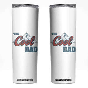 The Cool Dad Skinny Tumbler Fathers Day Gifts TS10 White Print Your Wear