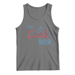 The Cool Dad Tank Top Fathers Day Gifts TS10 Black Heather Print Your Wear