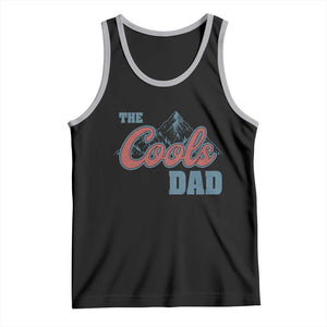 The Cool Dad Tank Top Fathers Day Gifts TS10 Black Athletic Heather Print Your Wear