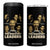 The Greatest Black Leaders Tribute 4 in 1 Can Cooler Tumbler Civil Rights Icons Legacy TS02 One Size: 16 oz Black Print Your Wear