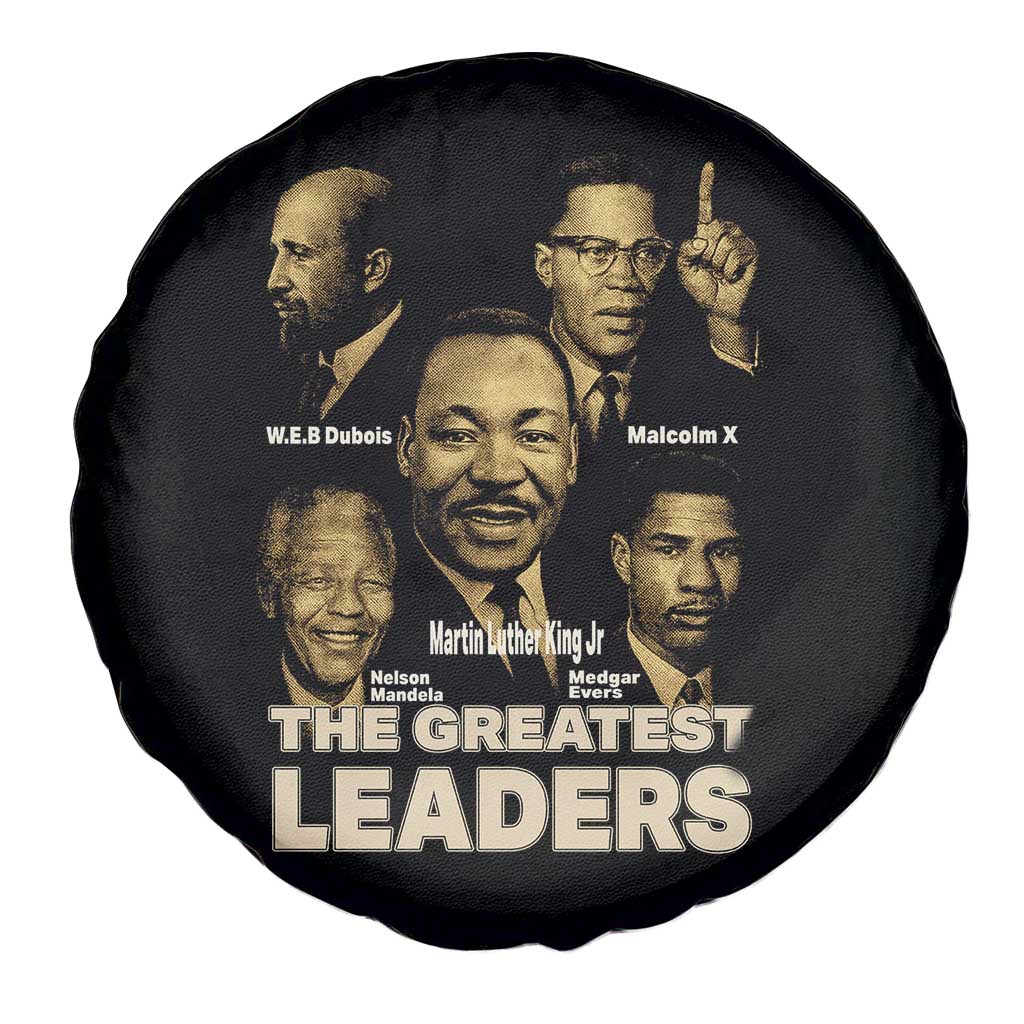 The Greatest Black Leaders Tribute Spare Tire Cover Civil Rights Icons Legacy TS02 Print Your Wear