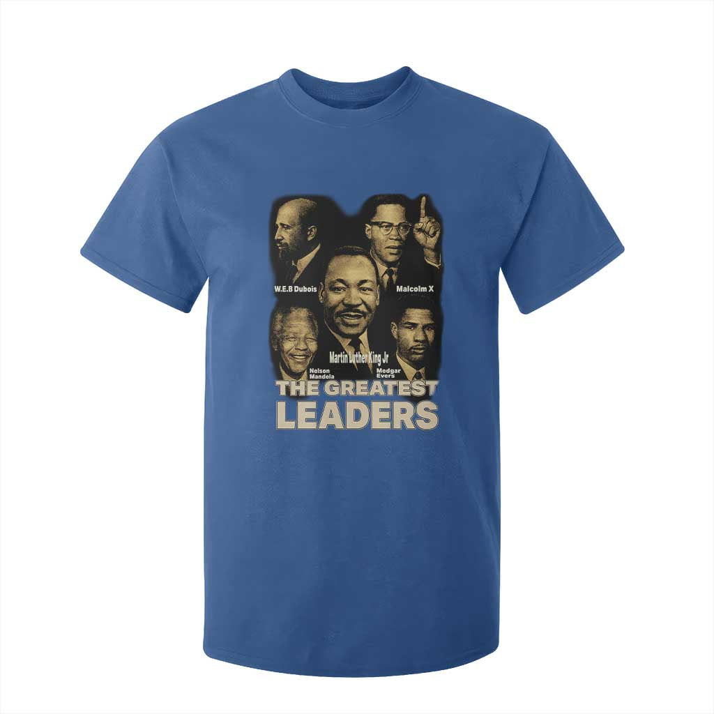 The Greatest Black Leaders Tribute T Shirt For Kid Civil Rights Icons Legacy TS02 Royal Blue Print Your Wear