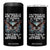 The Power Of An Air Force Is Terrific When There Is Nothing To Oppose It 4 in 1 Can Cooler Tumbler Veteran Winston Churchill Quote TS11 One Size: 16 oz Black Print Your Wear