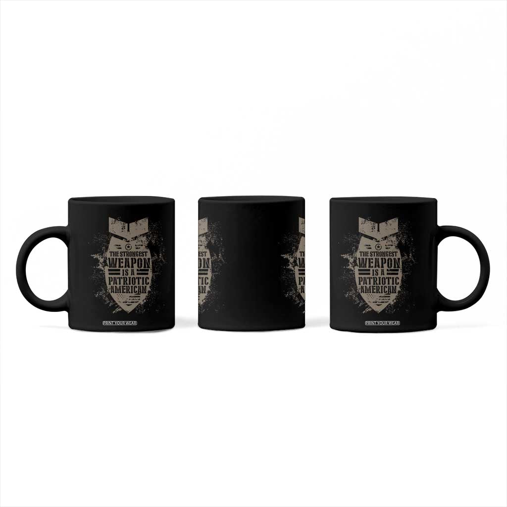 The Strongest Weapon Is A Patriotic Coffee Mug TS09 Print Your Wear