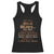 They Didn't Steal Slaves Black History Racerback Tank Top Juneteenth Black Freedom TS10 Black Print Your Wear