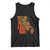 They Not Like Us Afro Queen Tank Top Melanin Magic Woman witth Headwrap and Sunglasses TS02 Black Print Your Wear