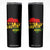They Not Like Us Juneteenth 1865 Skinny Tumbler Afrocentric Africa Map Black Pride TS02 Black Print Your Wear