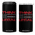 Think While It's Still Legal 4 in 1 Can Cooler Tumbler Patriotic Flag TS10 One Size: 16 oz Black Print Your Wear