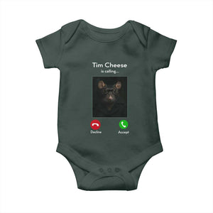 Tim Cheese Is Calling Baby Onesie Funny Decline Or Accept Meme TS02 Print Your Wear