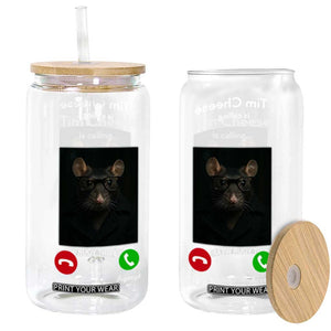 Tim Cheese Is Calling Glass Can Funny Decline Or Accept Meme TS02 Black Print Your Wear