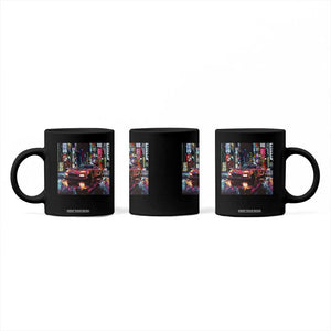 Tokyo Night Racer Coffee Mug JDM Street Racing Neon Aesthetic TS09 Print Your Wear