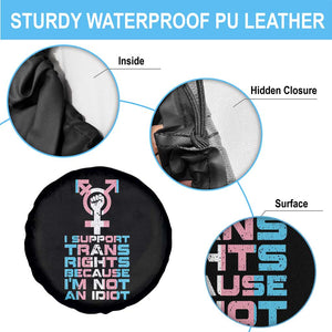 Trans Ally Spare Tire Cover Transgender Pride Flag Support TS10 Print Your Wear