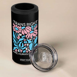 Trans Rights 4 in 1 Can Cooler Tumbler Protect Trans Social Justice LGBT TS10 Print Your Wear