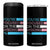 Trans Rights 4 in 1 Can Cooler Tumbler Transgender LGBTQ Queer Pride Ally Social Justice TS10 One Size: 16 oz Black Print Your Wear