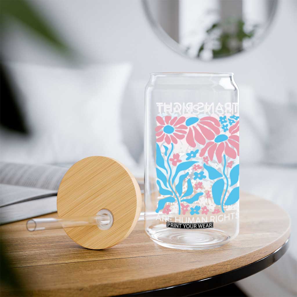 Trans Rights Glass Can Protect Trans Social Justice LGBT TS10 Print Your Wear