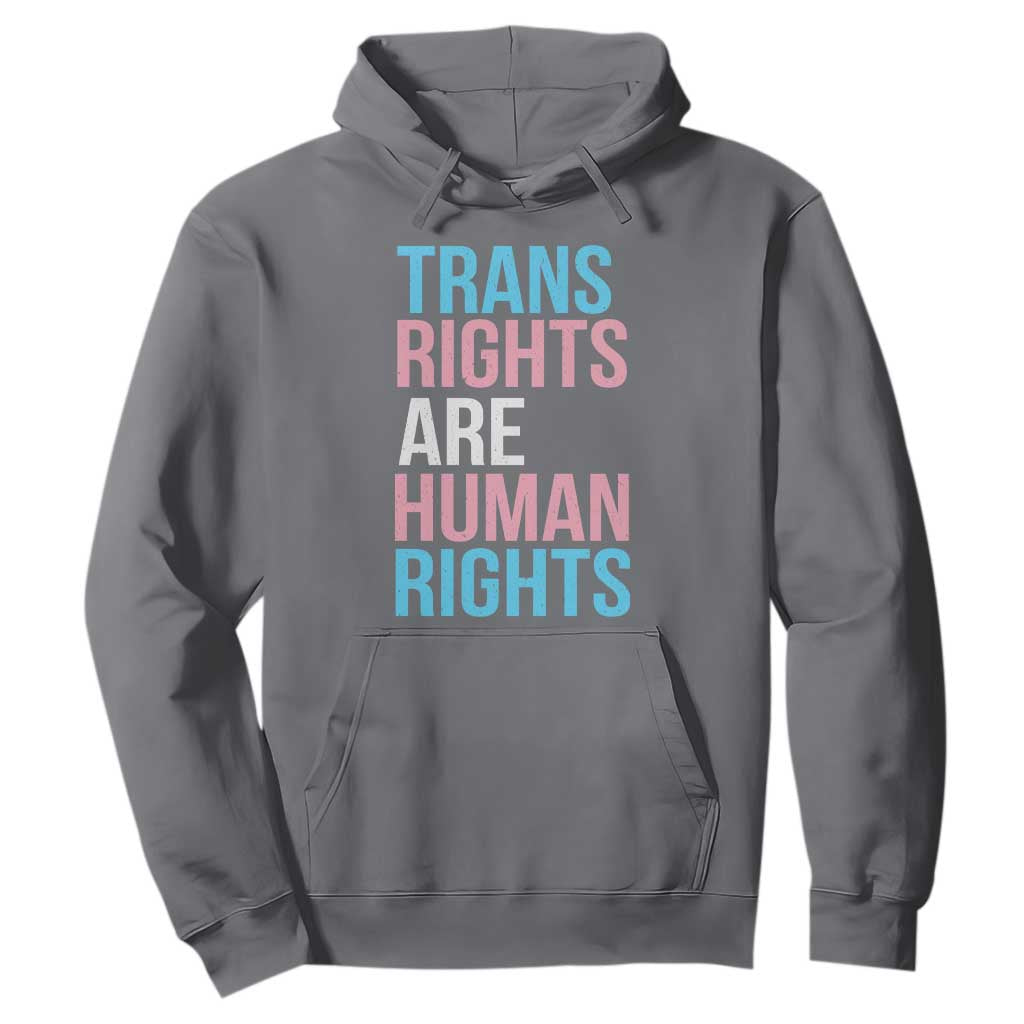 Trans Rights Hoodie Human Rights Transgender Pride Gender Equality TS10 Charcoal Print Your Wear