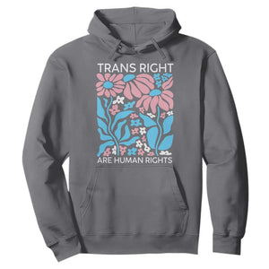Trans Rights Hoodie Protect Trans Social Justice LGBT TS10 Charcoal Print Your Wear