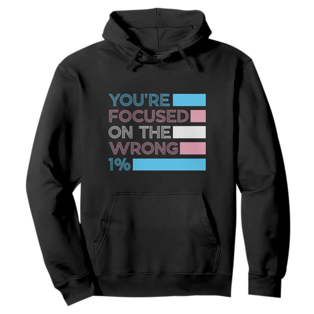 Trans Rights Hoodie Transgender LGBTQ Queer Pride Ally Social Justice TS10 Black Print Your Wear