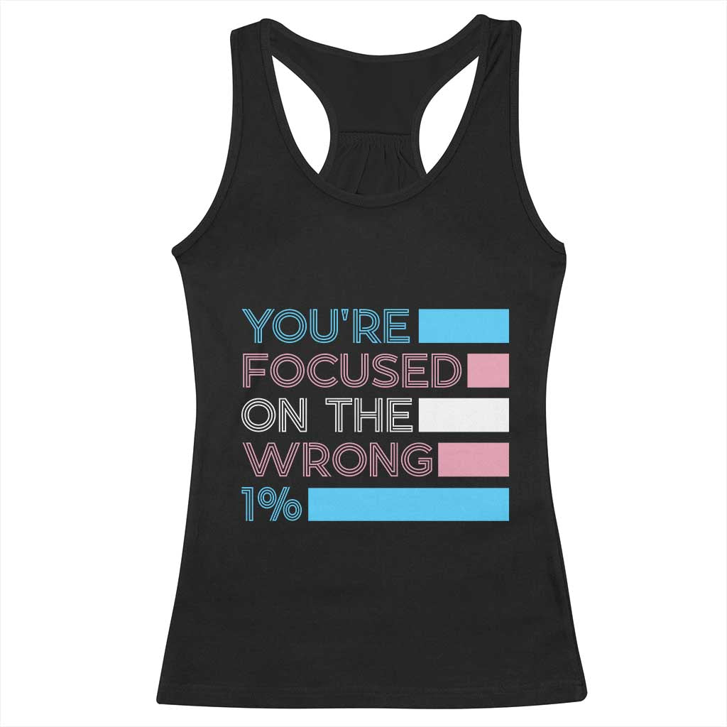 Trans Rights Racerback Tank Top Transgender LGBTQ Queer Pride Ally Social Justice TS10 Black Print Your Wear
