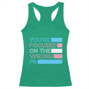 Trans Rights Racerback Tank Top Transgender LGBTQ Queer Pride Ally Social Justice TS10 Irish Green Print Your Wear