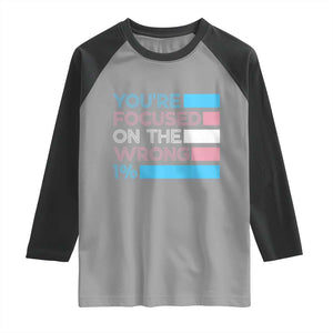 Trans Rights Raglan Shirt Transgender LGBTQ Queer Pride Ally Social Justice TS10 Sport Gray Black Print Your Wear