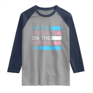 Trans Rights Raglan Shirt Transgender LGBTQ Queer Pride Ally Social Justice TS10 Sport Gray Navy Print Your Wear