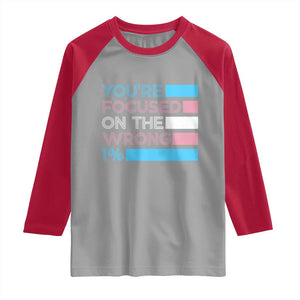 Trans Rights Raglan Shirt Transgender LGBTQ Queer Pride Ally Social Justice TS10 Sport Gray Red Print Your Wear