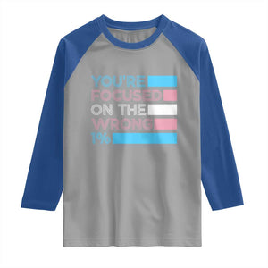 Trans Rights Raglan Shirt Transgender LGBTQ Queer Pride Ally Social Justice TS10 Sport Gray Royal Print Your Wear