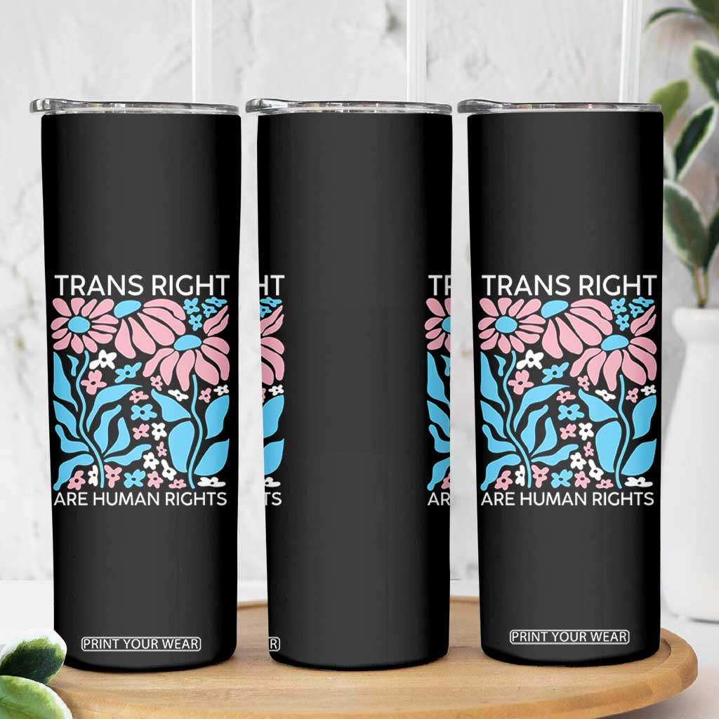 Trans Rights Skinny Tumbler Protect Trans Social Justice LGBT TS10 Print Your Wear