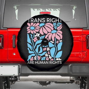 Trans Rights Spare Tire Cover Protect Trans Social Justice LGBT TS10 Black Print Your Wear