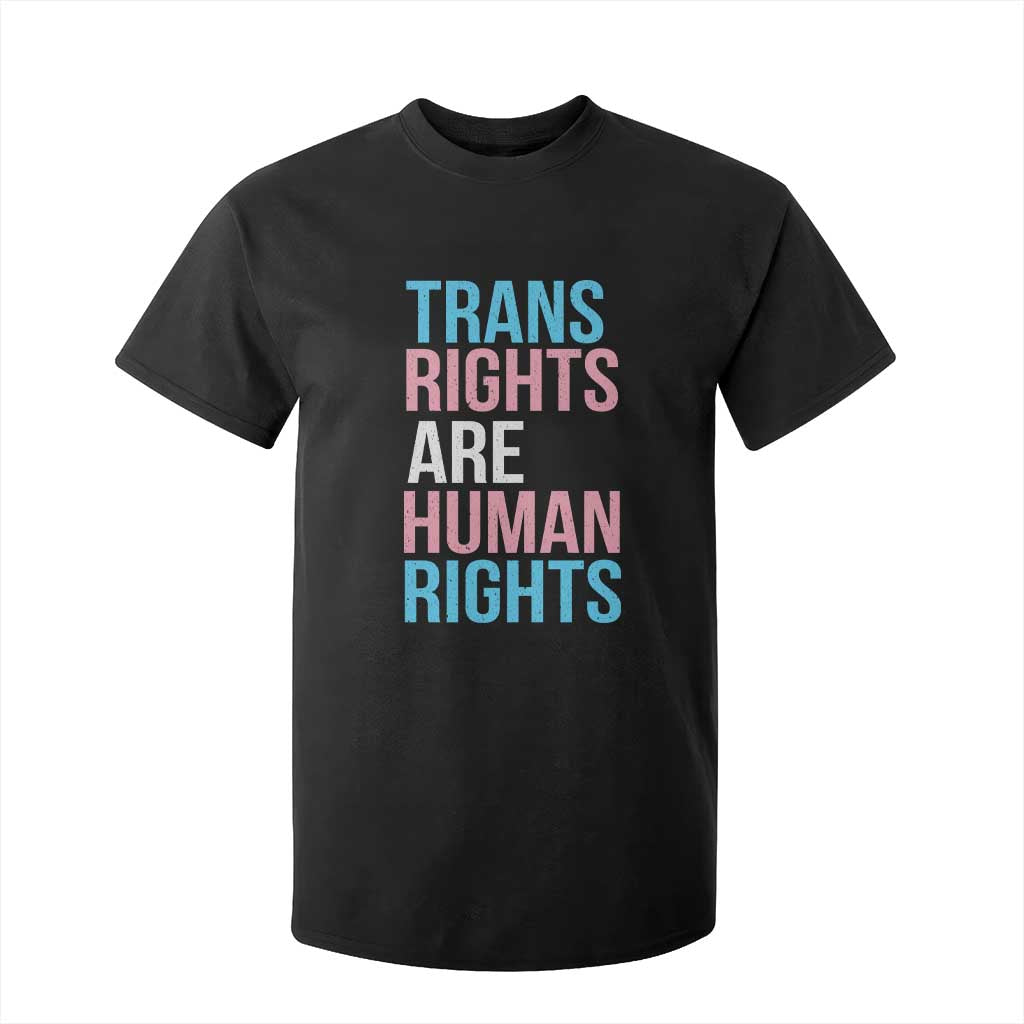 Trans Rights T Shirt For Kid Human Rights Transgender Pride Gender Equality TS10 Black Print Your Wear