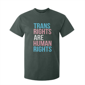 Trans Rights T Shirt For Kid Human Rights Transgender Pride Gender Equality TS10 Dark Forest Green Print Your Wear