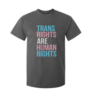 Trans Rights T Shirt For Kid Human Rights Transgender Pride Gender Equality TS10 Dark Heather Print Your Wear