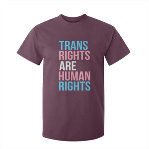 Trans Rights T Shirt For Kid Human Rights Transgender Pride Gender Equality TS10 Maroon Print Your Wear