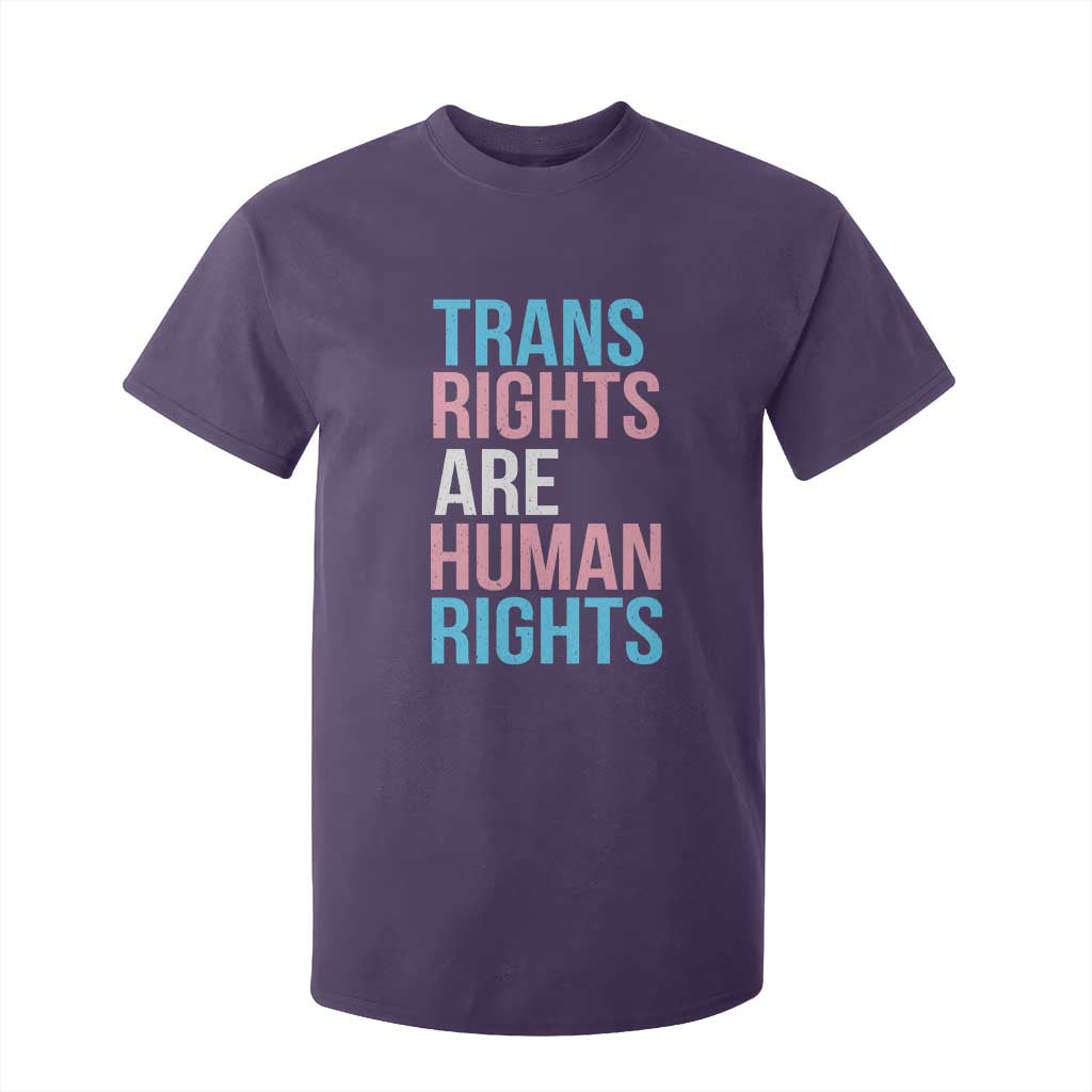 Trans Rights T Shirt For Kid Human Rights Transgender Pride Gender Equality TS10 Purple Print Your Wear