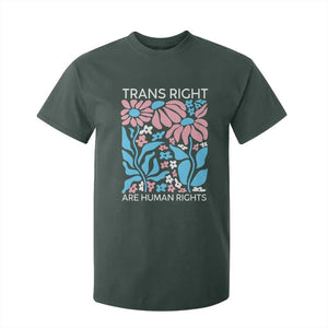 Trans Rights T Shirt For Kid Protect Trans Social Justice LGBT TS10 Dark Forest Green Print Your Wear