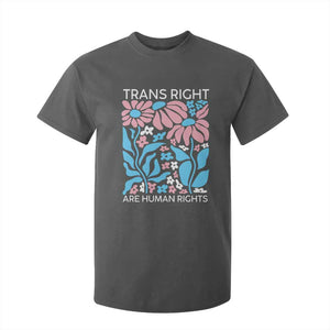 Trans Rights T Shirt For Kid Protect Trans Social Justice LGBT TS10 Dark Heather Print Your Wear
