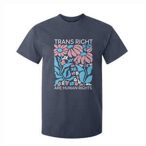 Trans Rights T Shirt For Kid Protect Trans Social Justice LGBT TS10 Navy Print Your Wear