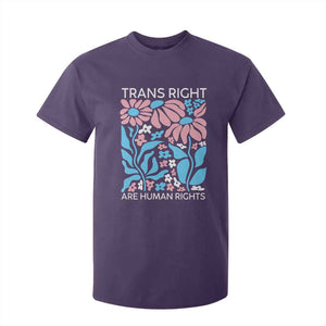 Trans Rights T Shirt For Kid Protect Trans Social Justice LGBT TS10 Purple Print Your Wear