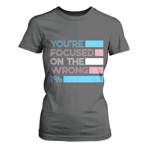 Trans Rights T Shirt For Women Transgender LGBTQ Queer Pride Ally Social Justice TS10 Dark Heather Print Your Wear