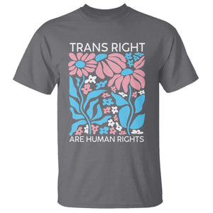 Trans Rights T Shirt Protect Trans Social Justice LGBT TS10 Charcoal Print Your Wear