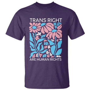 Trans Rights T Shirt Protect Trans Social Justice LGBT TS10 Purple Print Your Wear