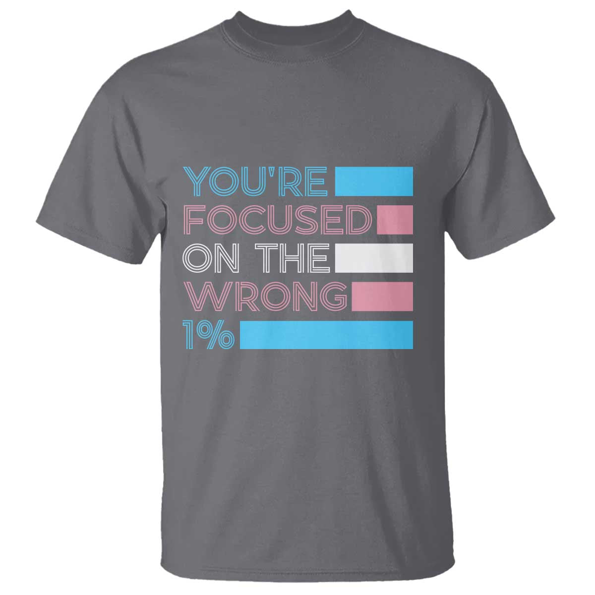 Trans Rights T Shirt Transgender LGBTQ Queer Pride Ally Social Justice TS10 Charcoal Print Your Wear