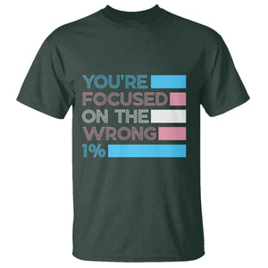 Trans Rights T Shirt Transgender LGBTQ Queer Pride Ally Social Justice TS10 Dark Forest Green Print Your Wear