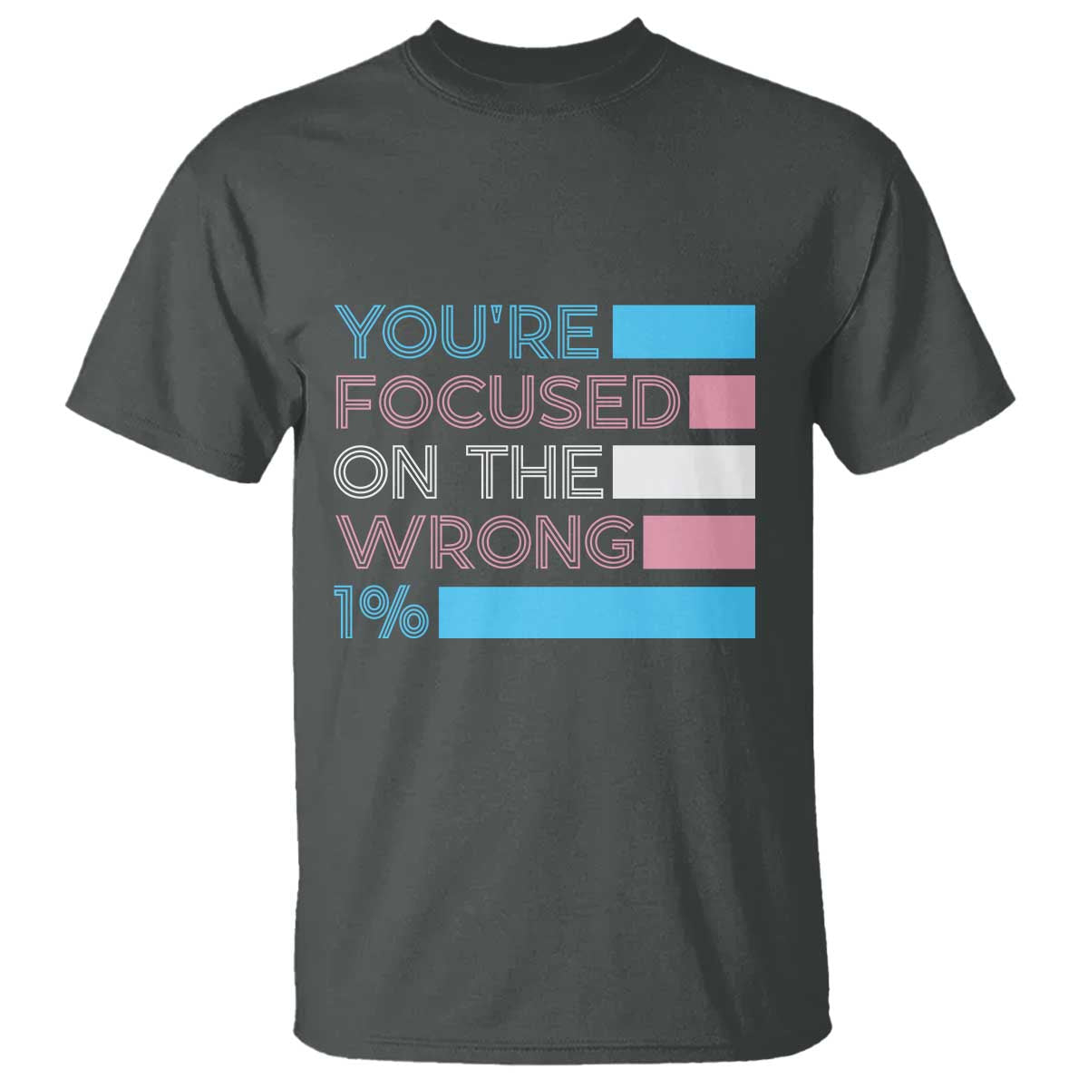 Trans Rights T Shirt Transgender LGBTQ Queer Pride Ally Social Justice TS10 Dark Heather Print Your Wear