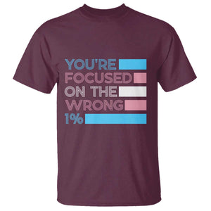 Trans Rights T Shirt Transgender LGBTQ Queer Pride Ally Social Justice TS10 Maroon Print Your Wear