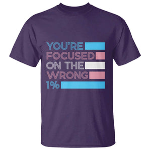 Trans Rights T Shirt Transgender LGBTQ Queer Pride Ally Social Justice TS10 Purple Print Your Wear