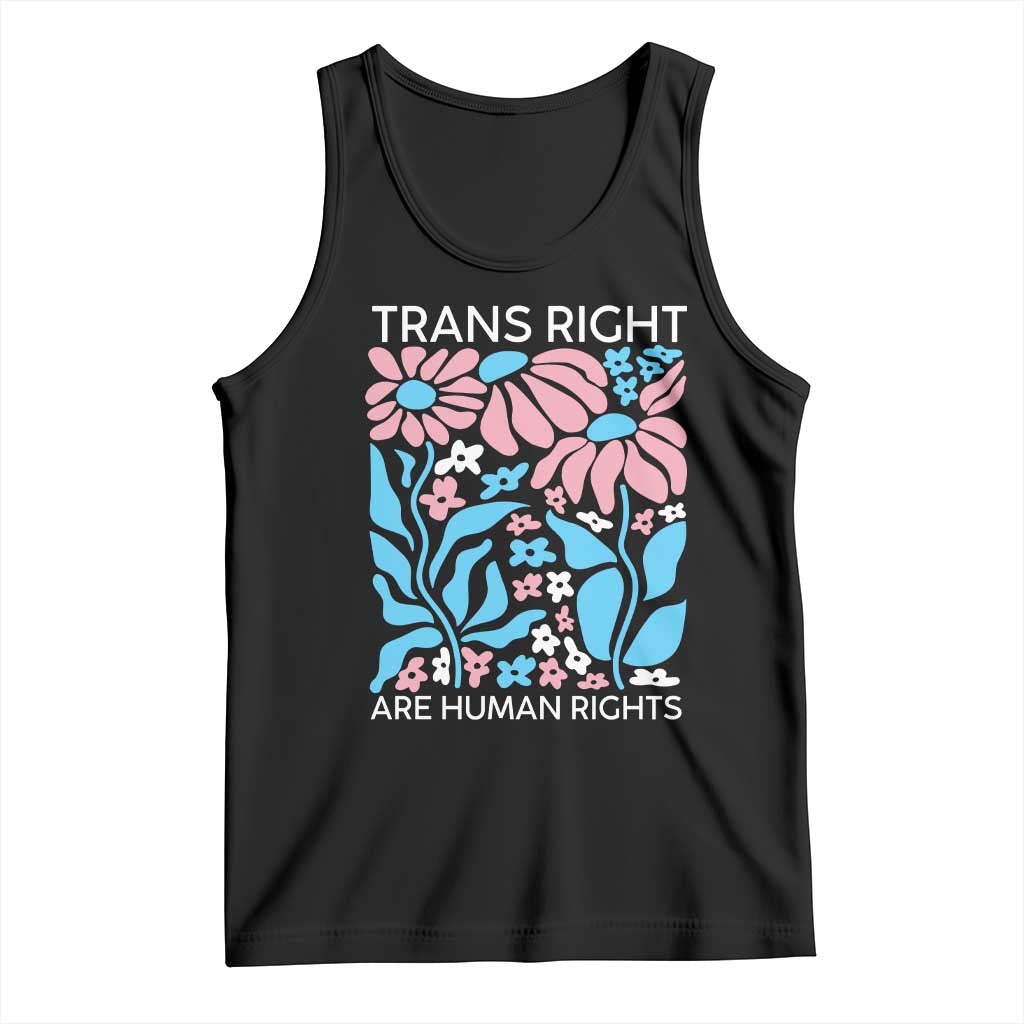 Trans Rights Tank Top Protect Trans Social Justice LGBT TS10 Black Print Your Wear